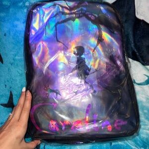 Holographic Coraline Backpack